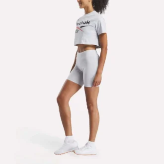 Short de cyclisme pour femme avec petit logo