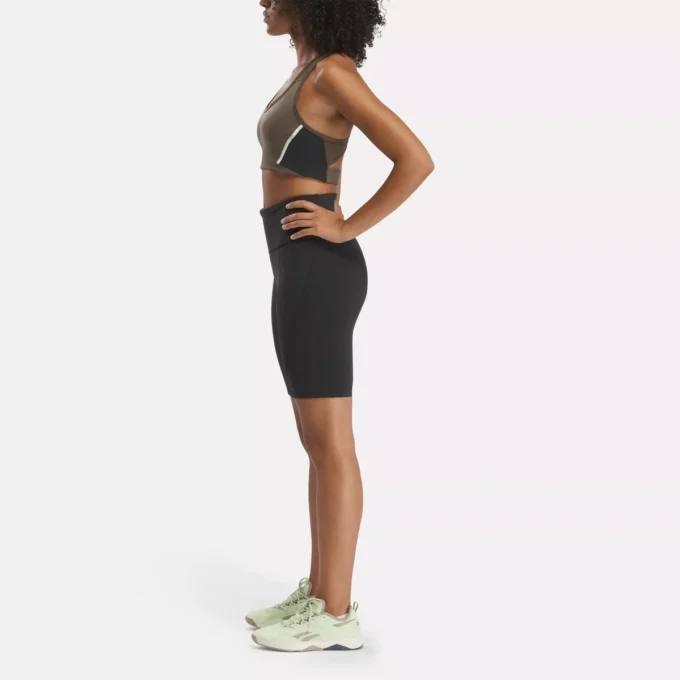 Short de cyclisme à taille haute Lux pour femme Short de cyclisme à taille haute Lux pour femme