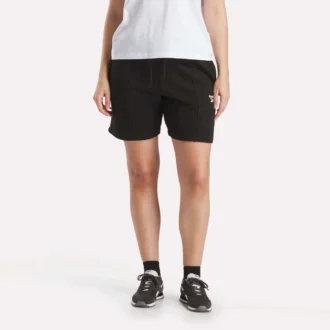 Short long à pinces pour femme