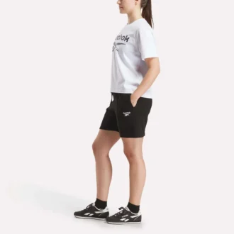 Short long à pinces pour femme
