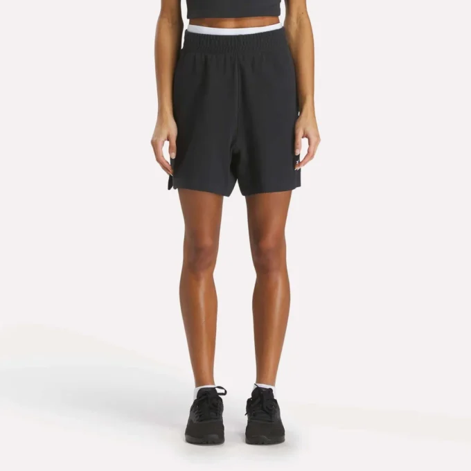 Short taille haute Identity pour femme 5&Prime;