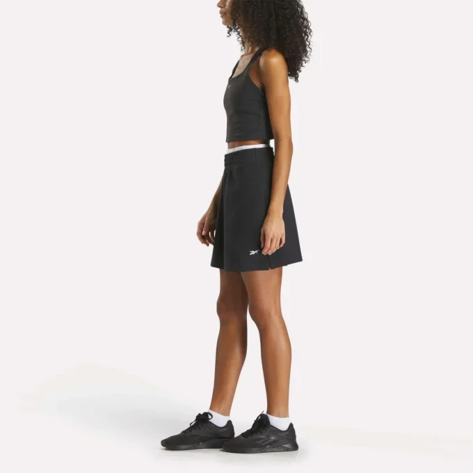 Short taille haute Identity pour femme 5&Prime;