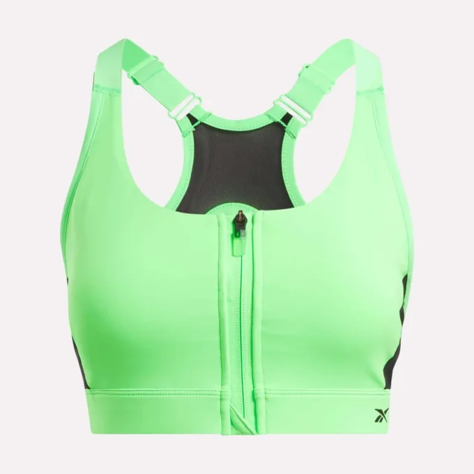 Soutien-gorge de sport à fermeture éclair sur le devant Lux pour femmes Soutien-gorge de sport à fermeture éclair sur le devant Lux pour femmes