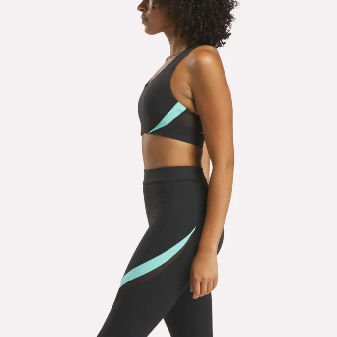 Soutien-gorge de sport Lux Colorblock Racer pour femme