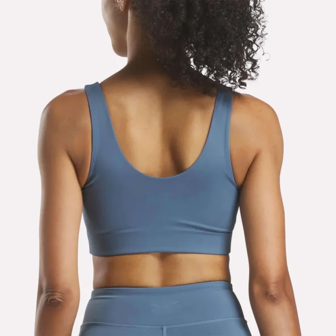 Soutien-gorge de yoga à encolure en V pour femme
