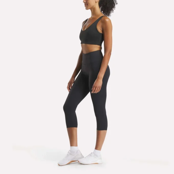 Soutien-gorge de yoga à encolure en V pour femme