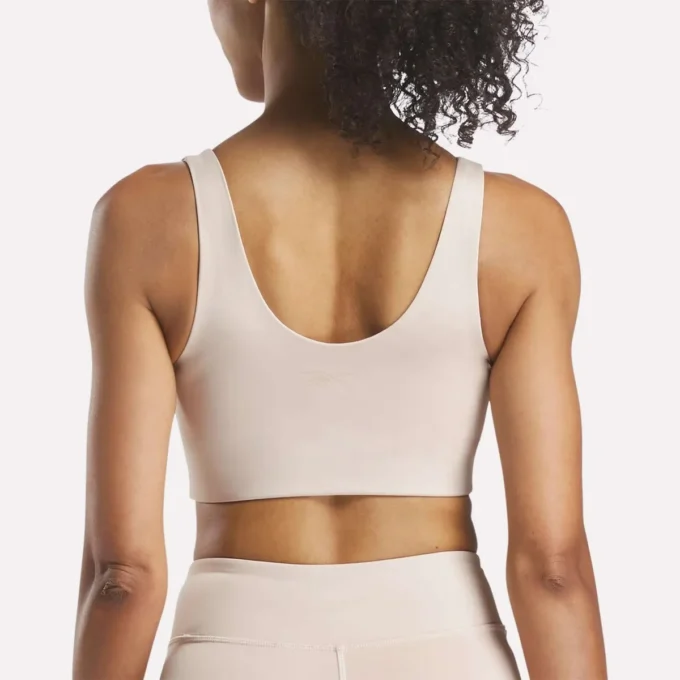 Soutien-gorge de yoga à encolure en V pour femme