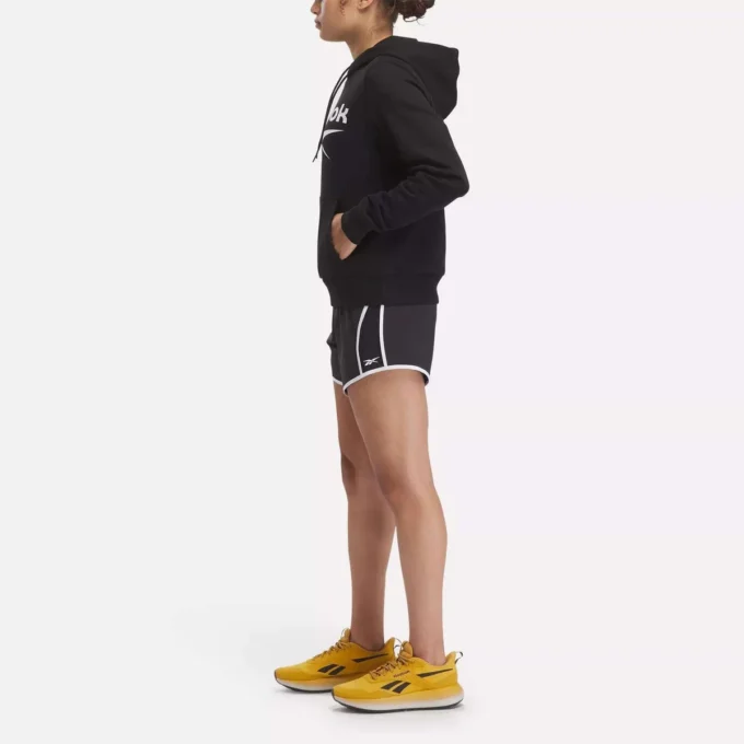 Sweat à capuche en molleton Reebok Identity Big Logo pour femme Sweat à capuche en molleton Reebok Identity Big Logo pour femme
