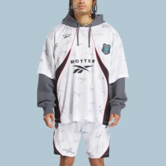 Sweat à capuche hybride Reebok x Botter LTD pour homme