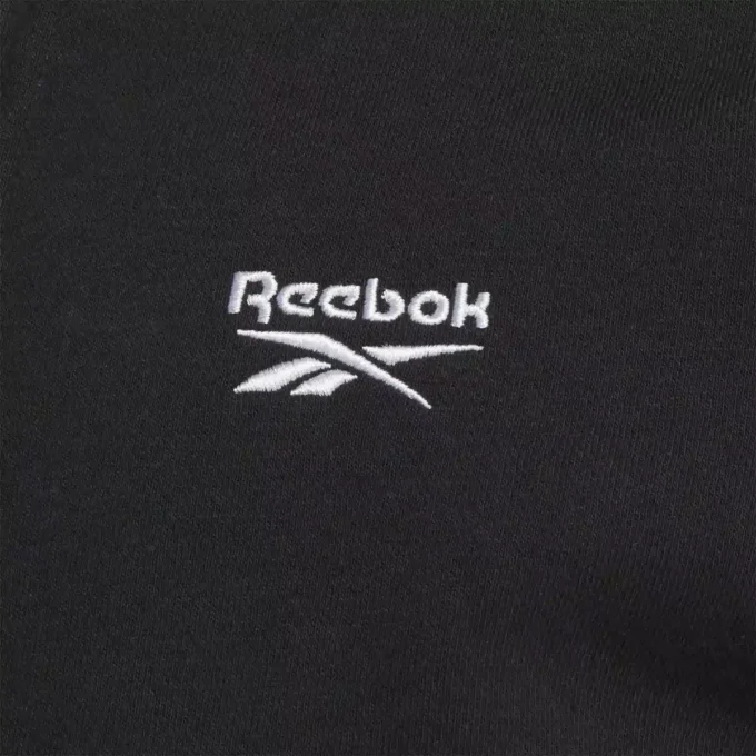Sweat à capuche zippé Reebok Identity Small Logo Fleece pour femme Sweat à capuche zippé Reebok Identity Small Logo Fleece pour femme