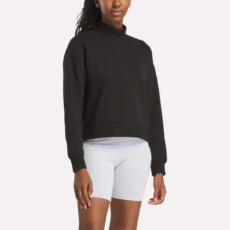 Sweat-shirt à col montant Vector pour femme, taille S