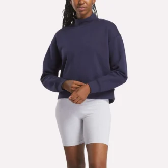 Sweat-shirt à col montant Vector pour femme, taille S