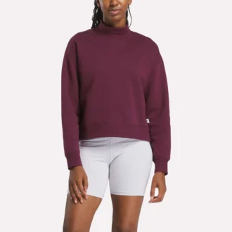 Sweat-shirt à col montant Vector pour femme, taille S