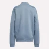 Sweat-shirt long à col roulé pour femme