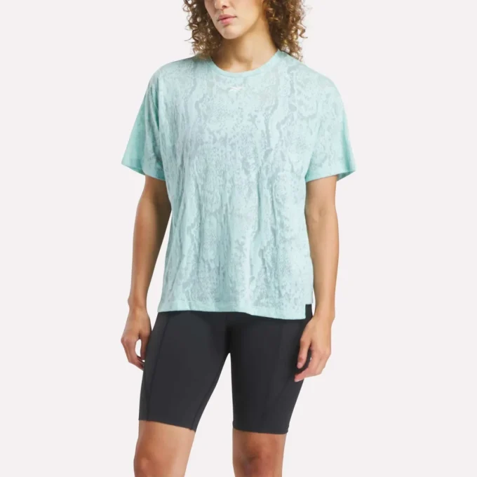 T-shirt Burnout pour femme