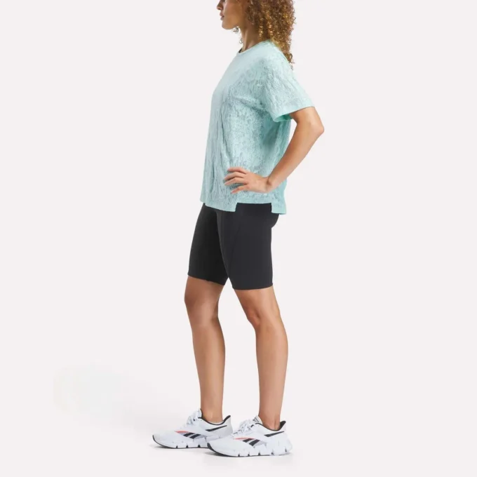 T-shirt Burnout pour femme