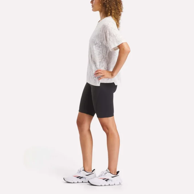 T-shirt Burnout pour femme