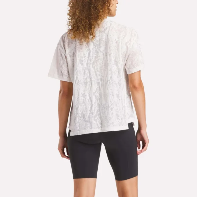 T-shirt Burnout pour femme