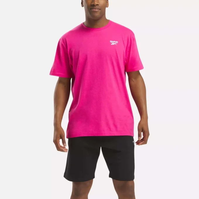 T-shirt classique à petit logo pour homme