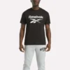 T-shirt à col rond et manches courtes pour homme avec grand logo T-shirt à col rond et manches courtes pour homme avec grand logo