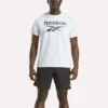 T-shirt à col rond et manches courtes pour homme avec grand logo T-shirt à col rond et manches courtes pour homme avec grand logo
