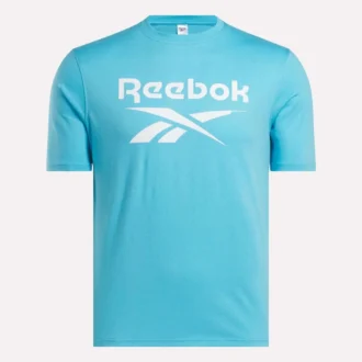 T-shirt à col rond et manches courtes pour homme avec grand logo