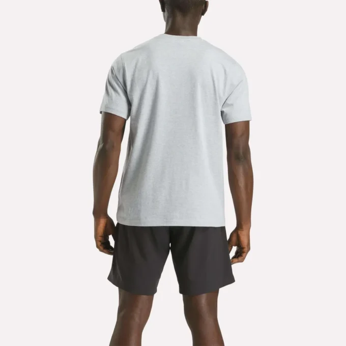 T-shirt à col rond et manches courtes pour homme avec grand logo T-shirt à col rond et manches courtes pour homme avec grand logo