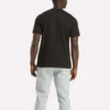 T-shirt à col rond et manches courtes pour homme avec grand logo T-shirt à col rond et manches courtes pour homme avec grand logo