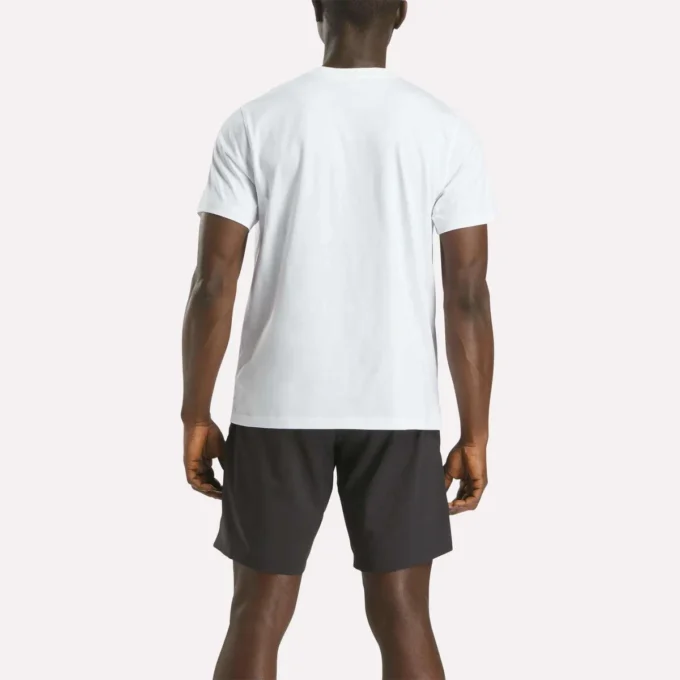 T-shirt à col rond et manches courtes pour homme avec grand logo T-shirt à col rond et manches courtes pour homme avec grand logo