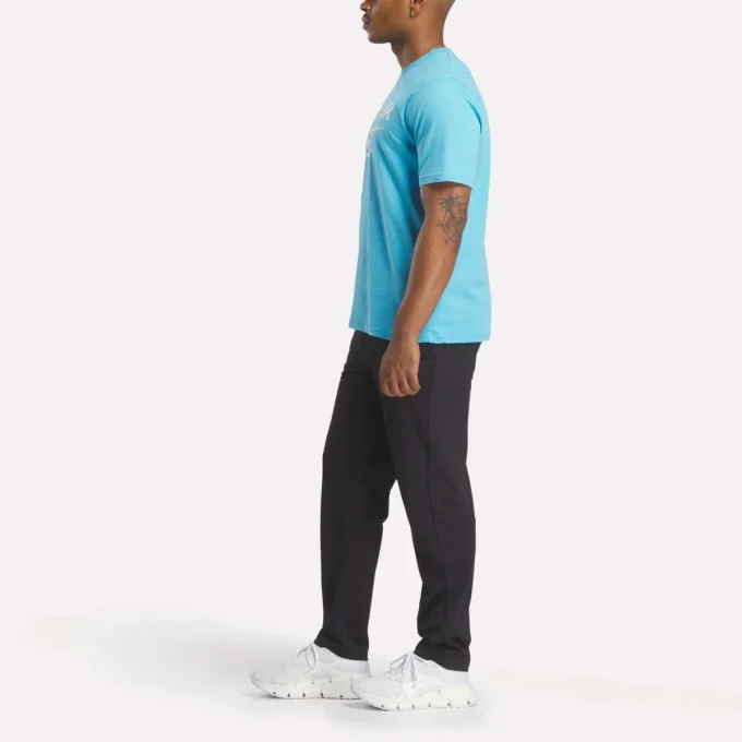 T-shirt à col rond et manches courtes pour homme avec grand logo T-shirt à col rond et manches courtes pour homme avec grand logo