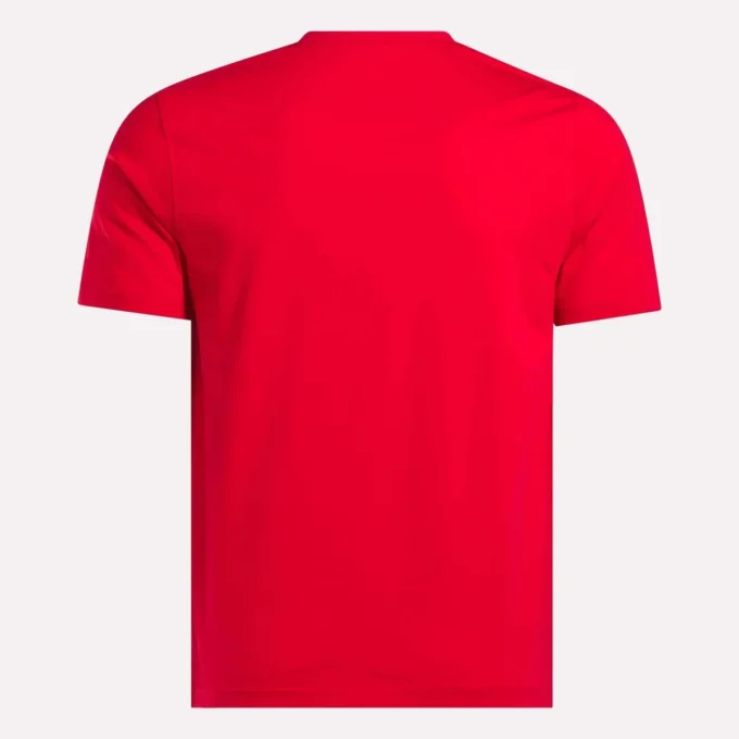 T-shirt à col rond et manches courtes pour homme avec grand logo T-shirt à col rond et manches courtes pour homme avec grand logo