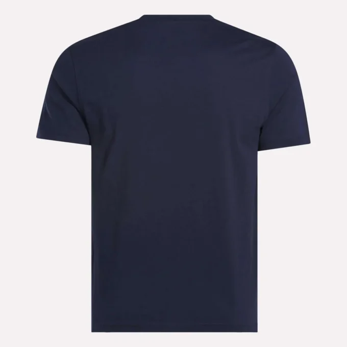 T-shirt à col rond et manches courtes pour homme avec grand logo T-shirt à col rond et manches courtes pour homme avec grand logo