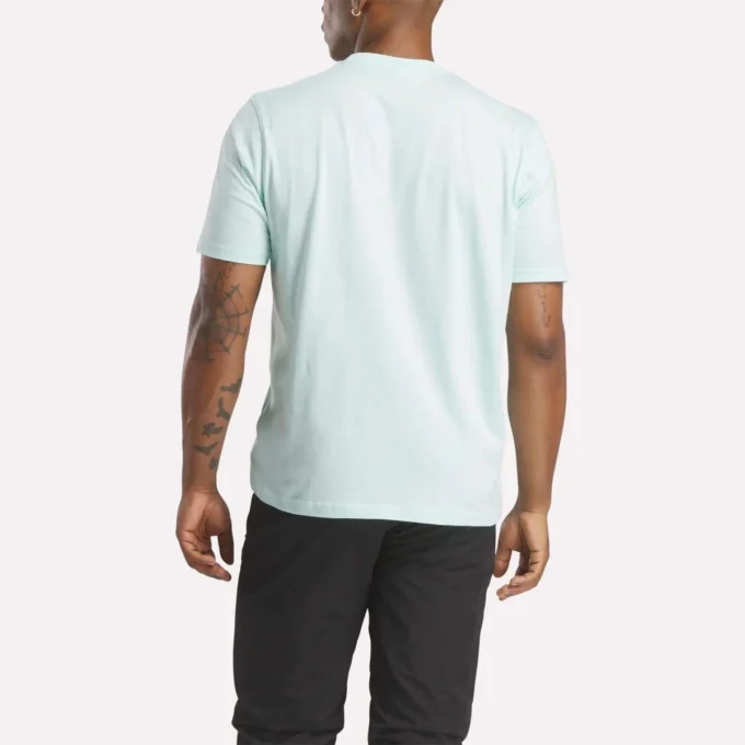 T-shirt à col rond et manches courtes pour homme avec grand logo T-shirt à col rond et manches courtes pour homme avec grand logo