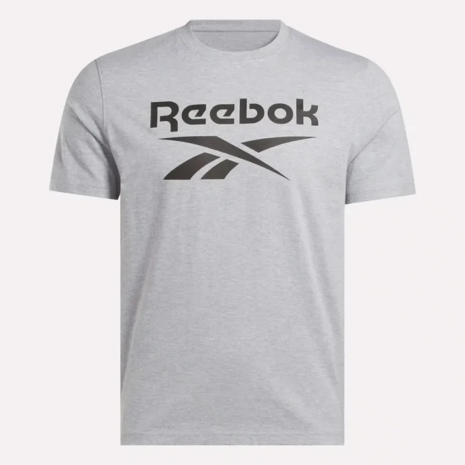 T-shirt à col rond et manches courtes pour homme avec grand logo T-shirt à col rond et manches courtes pour homme avec grand logo