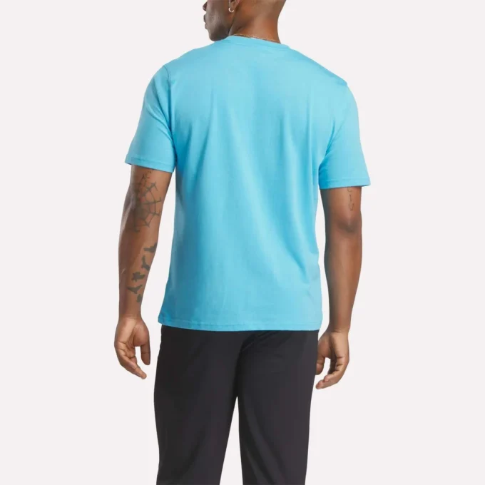 T-shirt à col rond et manches courtes pour homme avec grand logo T-shirt à col rond et manches courtes pour homme avec grand logo