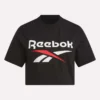 T-shirt court à manches courtes et logo bicolore pour femmes