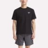 T-shirt à manches courtes et col rond pour homme avec petit logo
