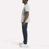 T-shirt à manches courtes et col rond pour homme avec petit logo