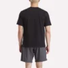 T-shirt à manches courtes et col rond pour homme avec petit logo