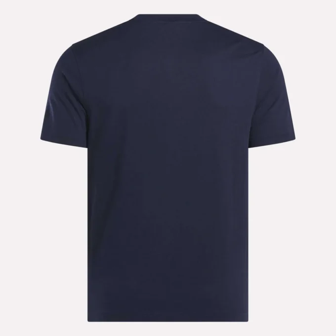 T-shirt à manches courtes et col rond pour homme avec petit logo