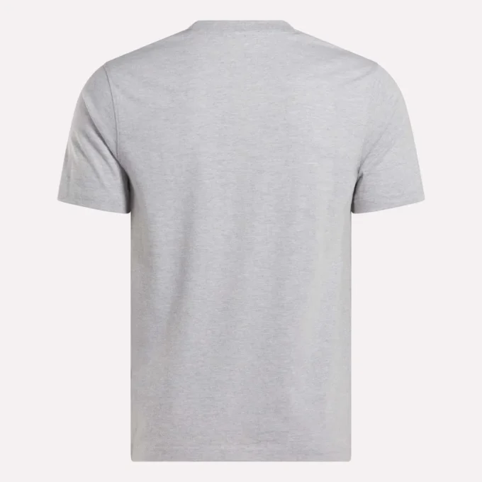 T-shirt à manches courtes et col rond pour homme avec petit logo