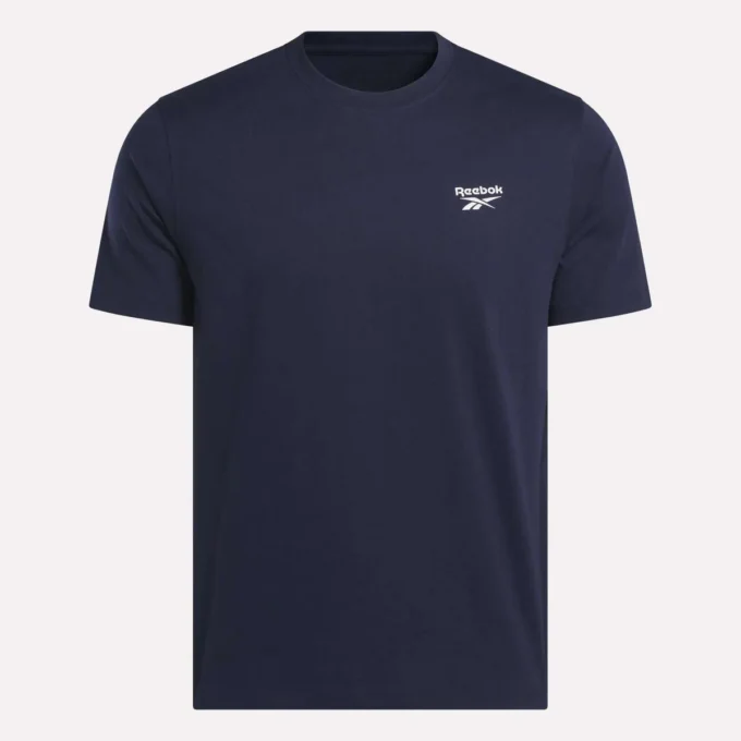 T-shirt à manches courtes et col rond pour homme avec petit logo