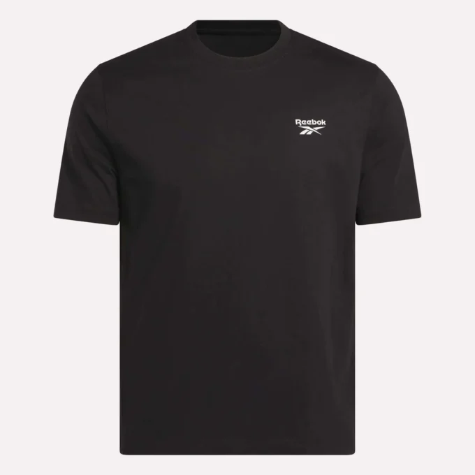 T-shirt à manches courtes et col rond pour homme avec petit logo