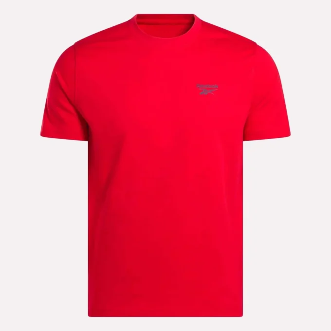 T-shirt à manches courtes et col rond pour homme avec petit logo
