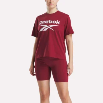 T-shirt à manches courtes oversize avec grand logo pour femme