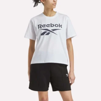 T-shirt à manches courtes oversize avec grand logo pour femme