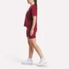 T-shirt à manches courtes oversize avec grand logo pour femme