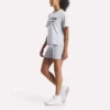 T-shirt à manches courtes oversize avec grand logo pour femme