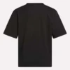 T-shirt à manches courtes oversize avec grand logo pour femme