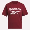 T-shirt à manches courtes oversize avec grand logo pour femme